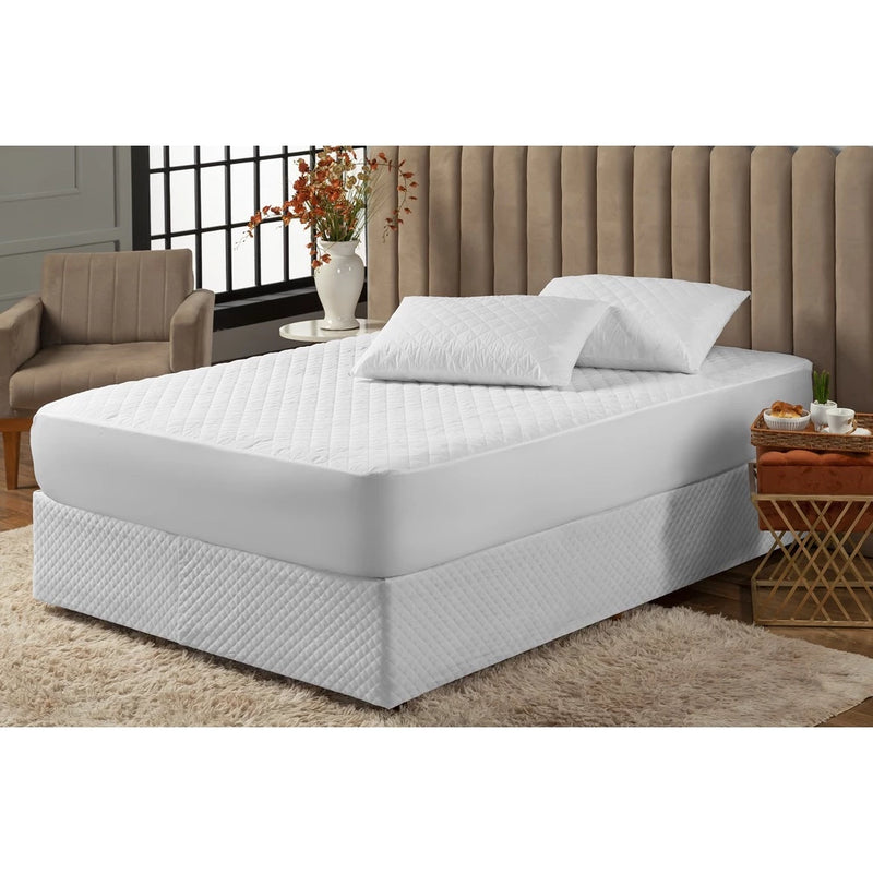Protetor de Colchão Impermeável King Super King Box Matelado Capa (1,93m x 2,03m x 0,35m)