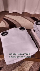 Cortina Rústica Liso 3,00m x 2,70m Para Sala e Quarto Tecido Algodão Várias Cores