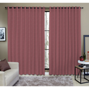 Cortina Rústica Liso 4,00m x 2,70m Para Sala e Quarto Tecido Algodão Várias Cores