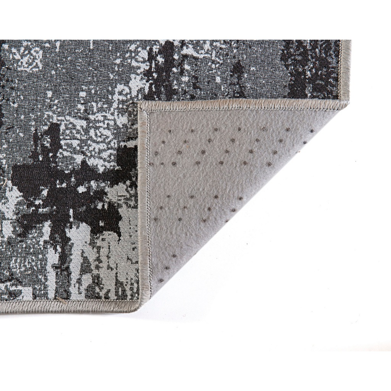 Tapete Sala 1,00x1,40m Pratik Jacquard Antiderrapante Várias Estampas