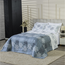 Cobre Leito Colcha Duo Queen 3 Peças Dupla Face Várias Estampas