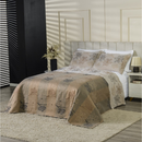 Cobre Leito Colcha Duo Queen 3 Peças Dupla Face Várias Estampas