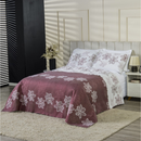 Cobre Leito Colcha Duo Queen 3 Peças Dupla Face Várias Estampas