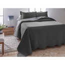 Kit Cobre Leito Colcha Dyuri Casal Padrão 3 Peças Dupla Face Liso Várias Cores