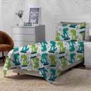 Cobre Leito Colcha Elegance Solteiro / Casal Estampado 3 Peças Várias Estampas Matelado Costurado Com Linha