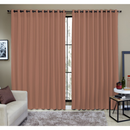 Cortina Rústica Liso 4,00m x 2,70m Para Sala e Quarto Tecido Algodão Várias Cores