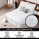 Kit Cobre Leito Home Casal Padrão 6 Peças c/ Almofada de Nó