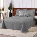 Kit Cobre Leito Home Casal Padrão 6 Peças c/ Almofada de Nó