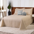 Kit Cobre Leito Home Casal Padrão 6 Peças c/ Almofada de Nó