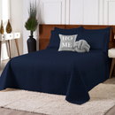 Kit Cobre Leito Home Casal Padrão 6 Peças c/ Almofada de Nó