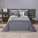 Kit Cobre Leito Romance Queen Dupla Face 8 Peças c/ Almofada De Nó